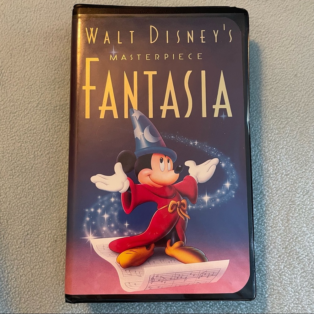 FANTASIA VHS Walt Disney Masterpiece